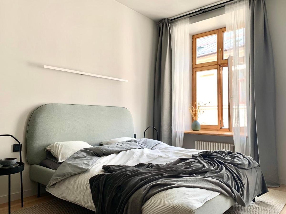 Stylish New Apartment In Riga Old Town - City Centre, Self Check-In, Walkable To Major Attractions 外观 照片
